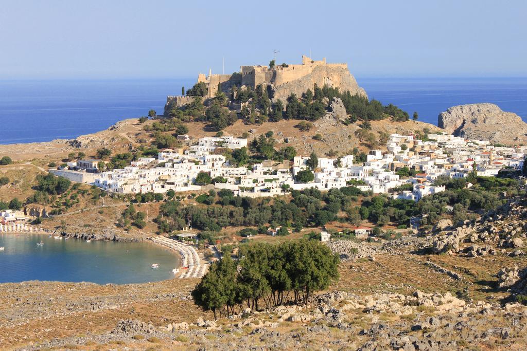 Rodos Beach Arhángelosz Kültér fotó